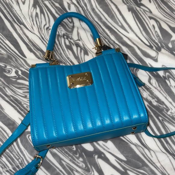 Brand New Bebe Rowan Top Handle Crossbody - Picture 2 of 13